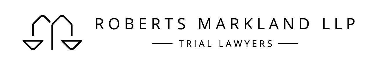 roberts markland logo black