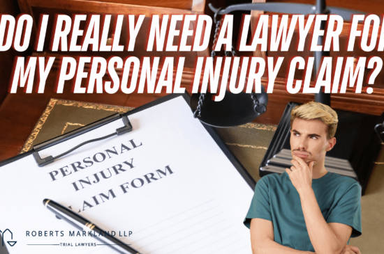 Do I Really Need a Lawyer for My Personal Injury Claim?